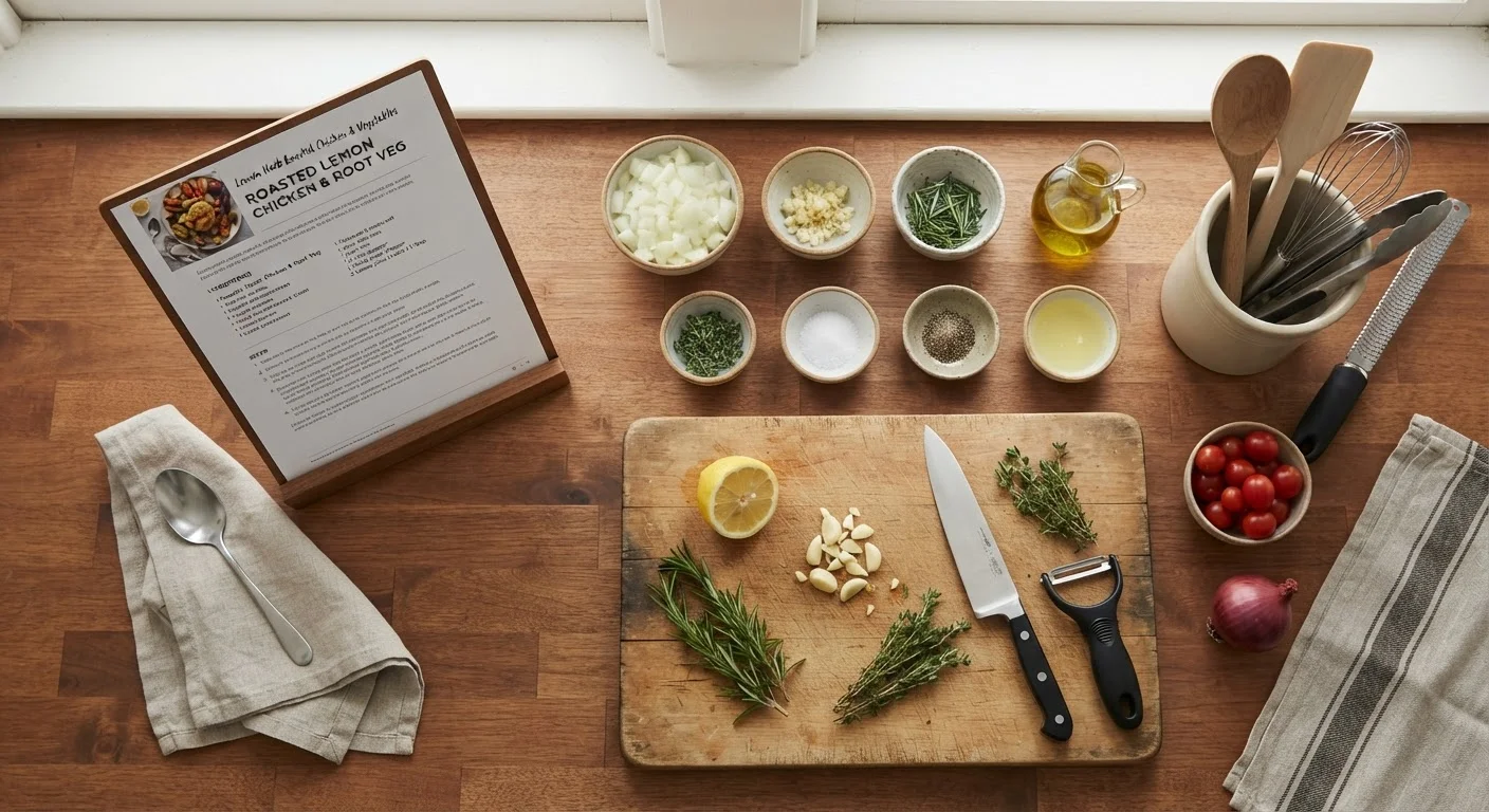 Before You Start a Recipe: A Prep Checklist That Prevents Most Mistakes