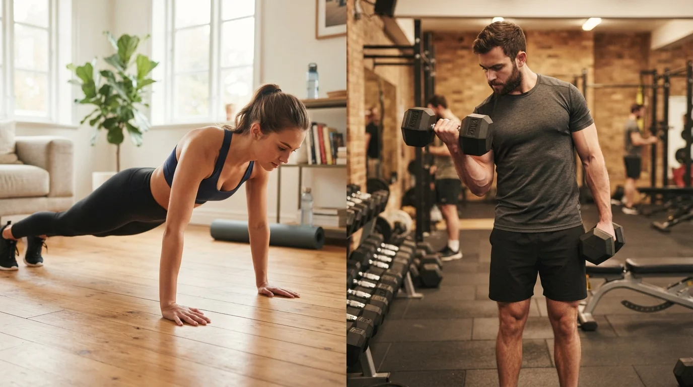 Bodyweight Training vs. Free Weights: Choosing the Right Fit for Your Goals