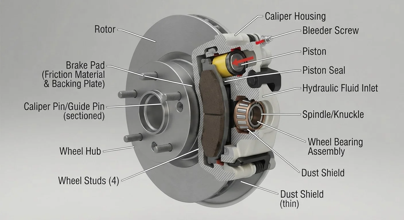 Brakes 101: How Disc and Drum Braking Systems Work