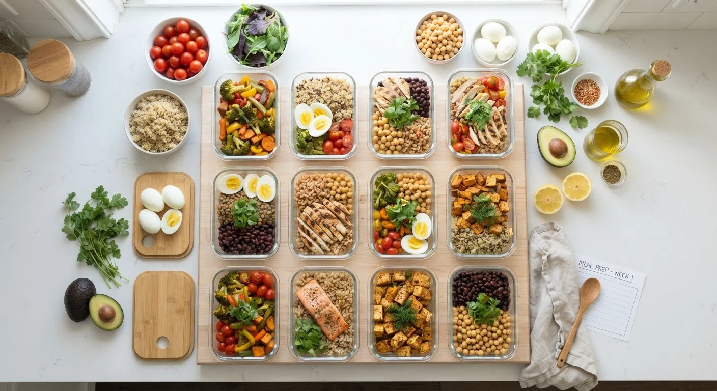 Building a Week of Meals Around Nutritional Variety