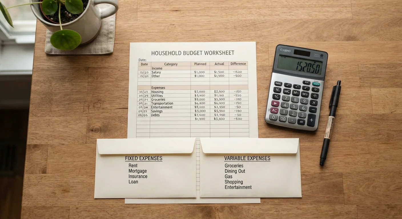 Fixed vs. Variable Expenses: Understanding the Building Blocks of Any Budget