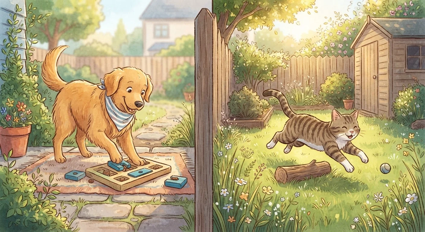 How Enrichment Differs From Exercise—and Why Pets Need Both