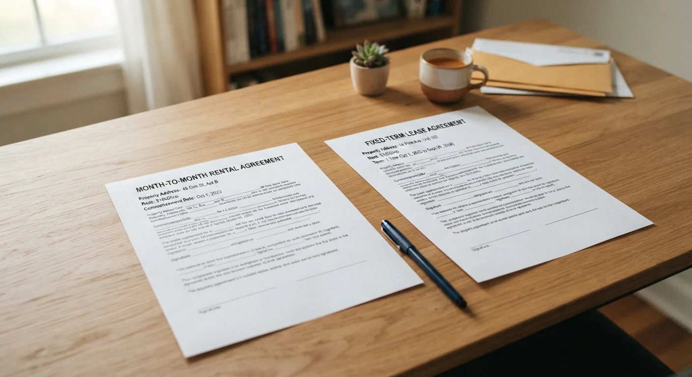 Month-to-Month vs. Fixed-Term Lease: Which Arrangement Fits Your Situation