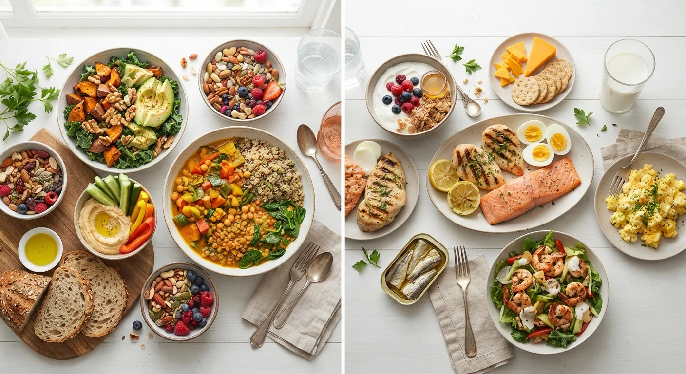 Plant-Based Eating vs. Omnivore Diets: A Nutritional Comparison