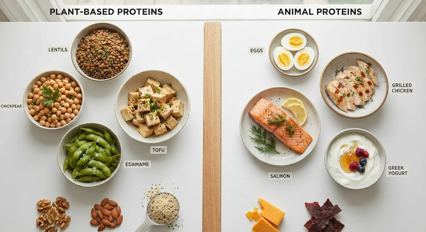 Plant-Based Protein vs. Animal Protein: Nutritional Trade-Offs Worth Knowing