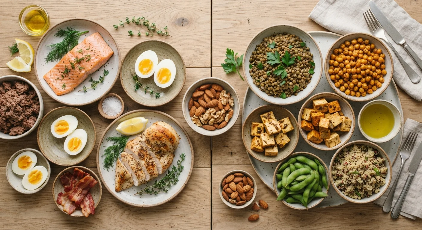 Plant-Based Proteins vs. Animal Proteins: Comparing Nutritional Profiles