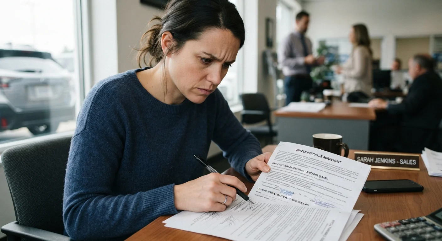 Questions Worth Asking Before You Sign a Car Purchase Agreement