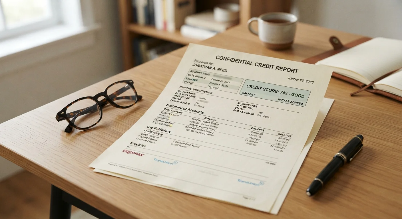 Reading Your Credit Report Without Getting Lost