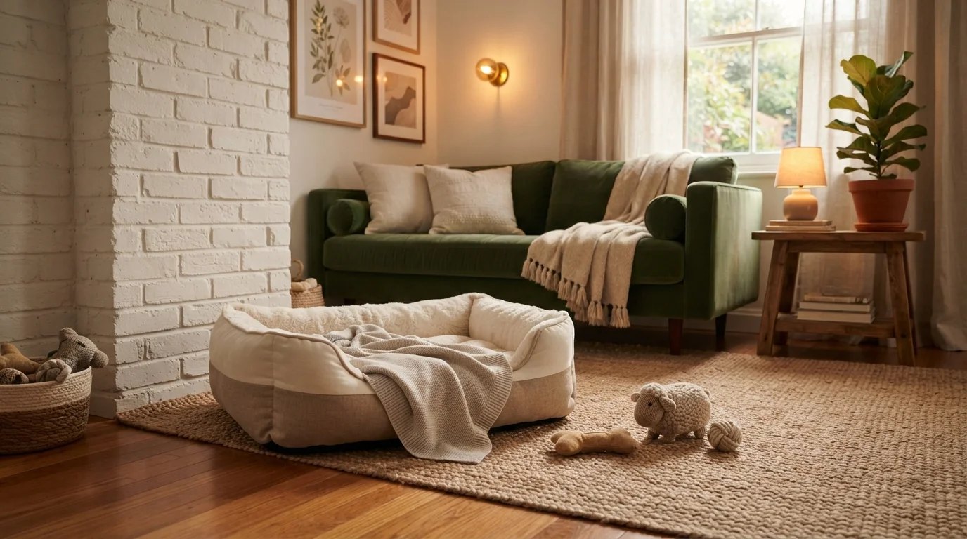 Setting Up a Safe Space at Home for Anxious or New Pets