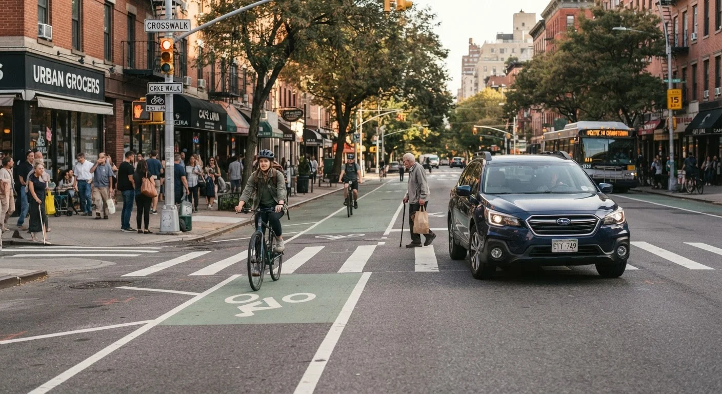 Sharing the Road with Cyclists, Pedestrians, and Motorcyclists