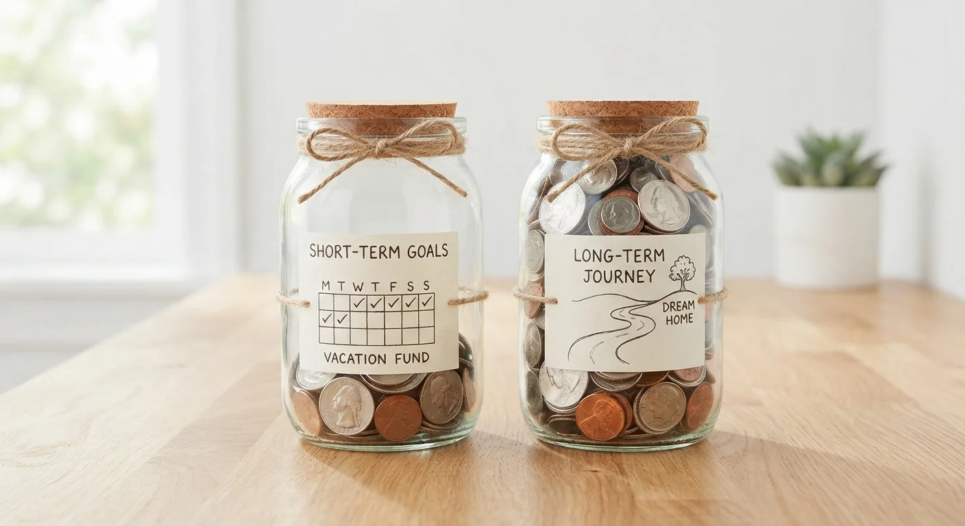 Short-Term vs. Long-Term Savings Goals: Knowing the Difference Changes How You Plan