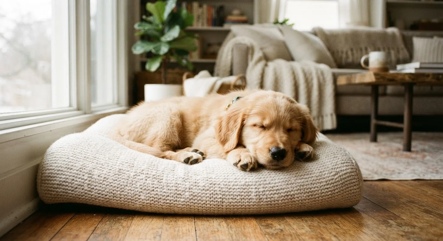 Teaching a Puppy to Stay Alone Without Anxiety