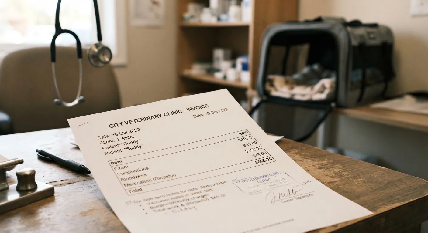 The Anatomy of a Vet Bill: What You're Actually Paying For