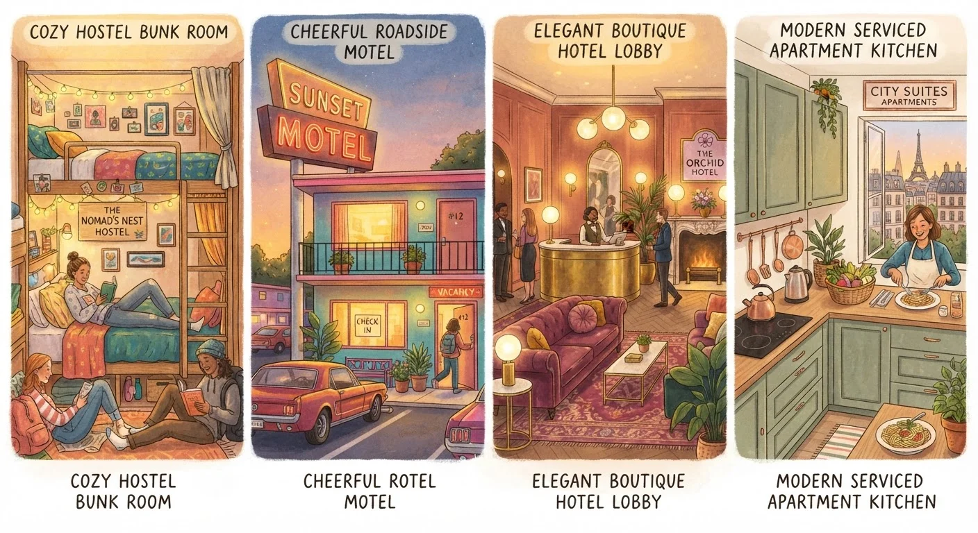 Understanding Travel Accommodation From Budget to Boutique