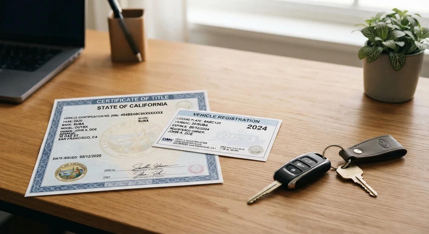 Understanding Your Vehicle Registration, Title, and Lien: A Plain-Language Reference