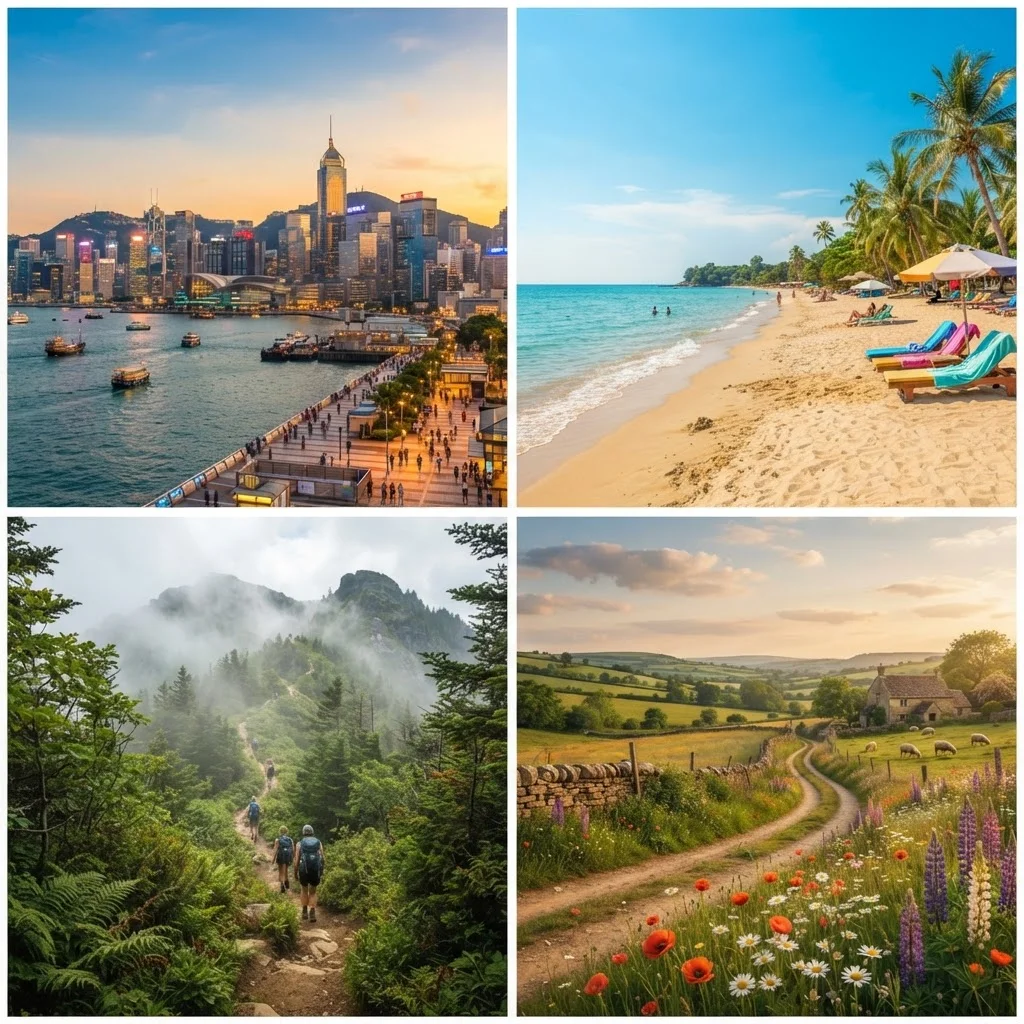 Urban, Beach, Mountain, or Rural: How to Match a Destination Type to Your Travel Goals