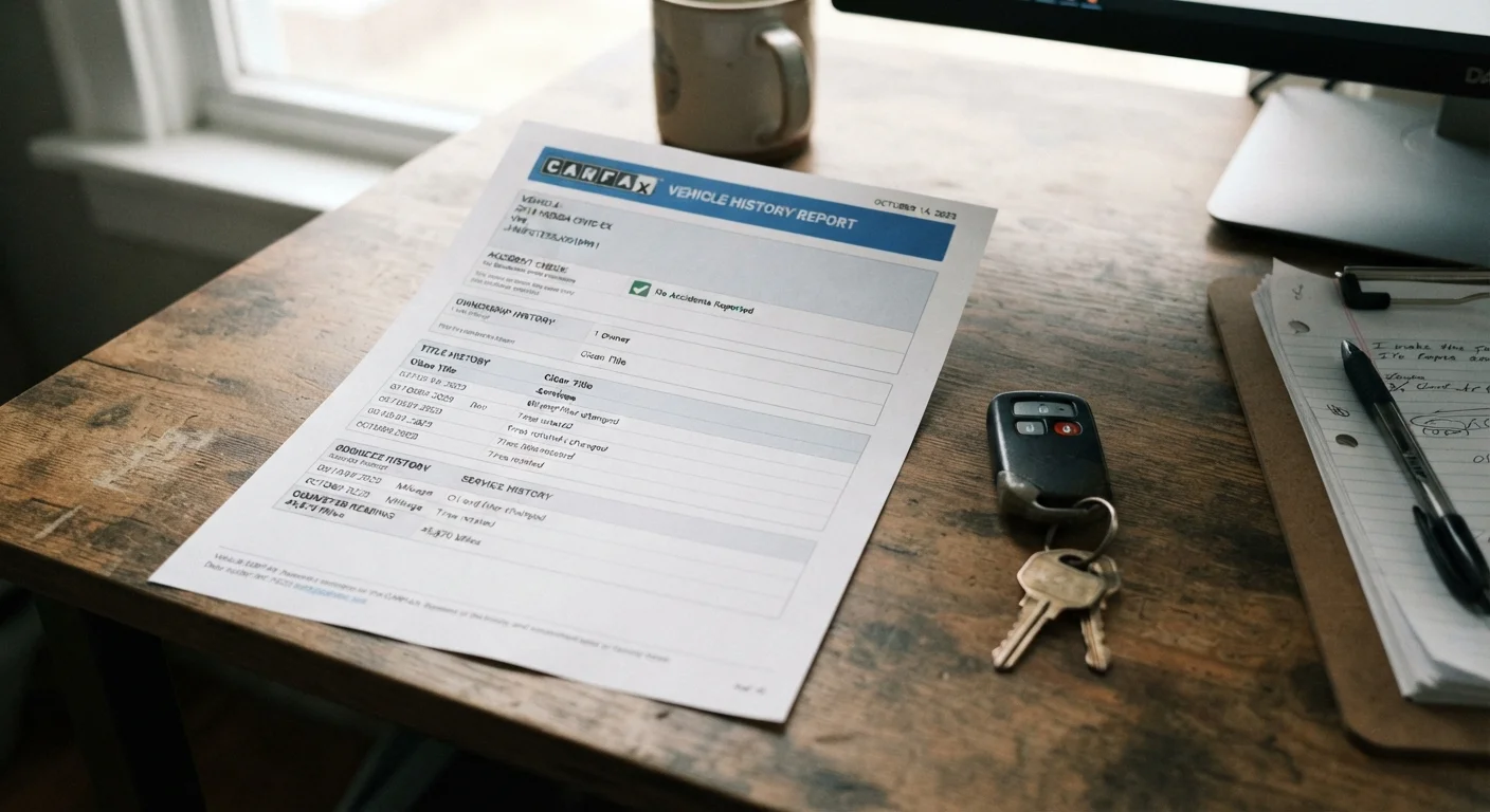 Vehicle History Reports: What They Reveal and What They Miss