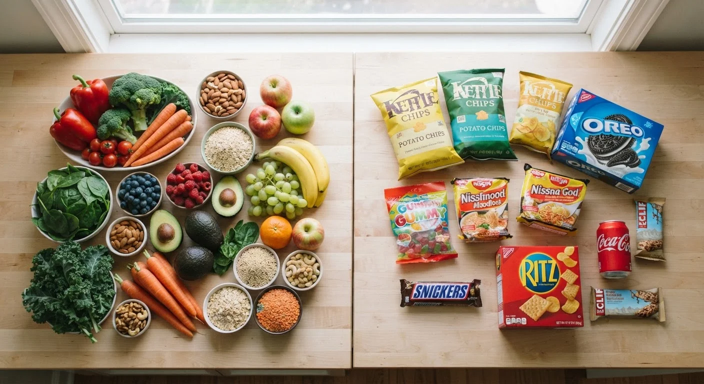 Whole Foods vs. Processed Foods: Understanding the Real Difference