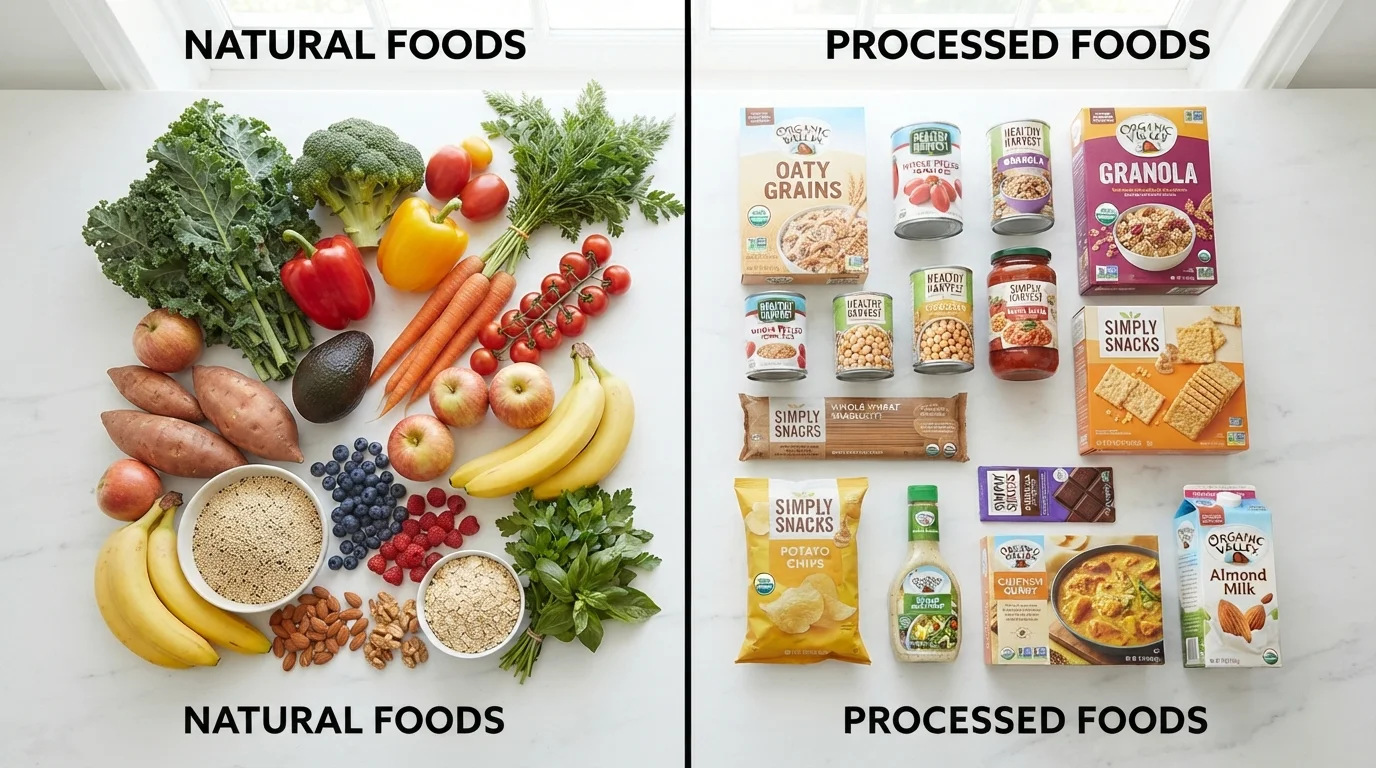 Whole Foods vs. Processed Foods: Understanding the Real Difference
