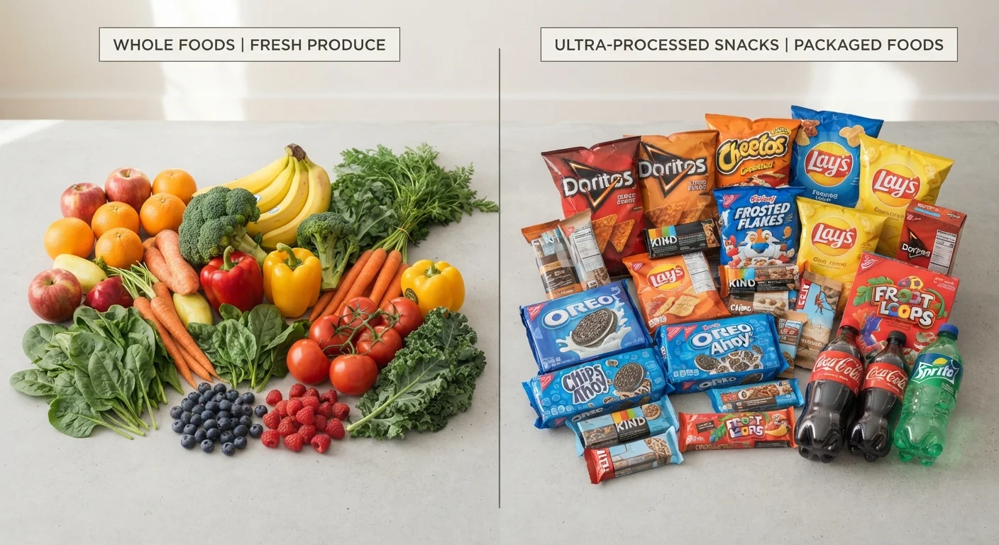 Whole Foods vs. Ultra-Processed Foods: What Sets Them Apart