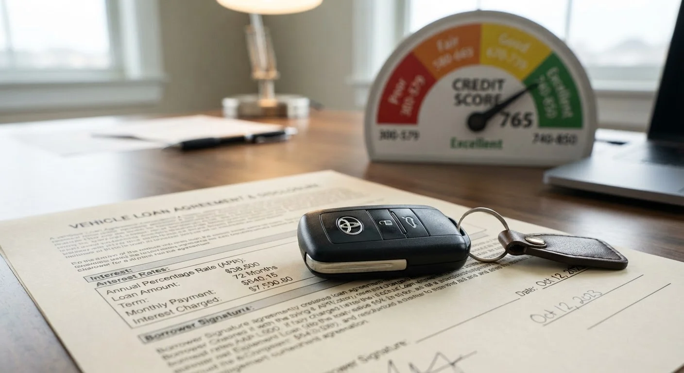 Why Your Credit Score Affects Your Auto Loan — and by How Much