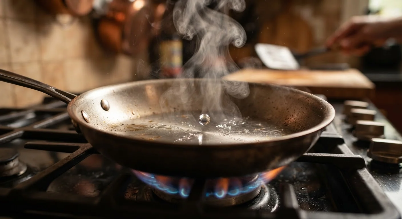 Why Your Pan Temperature Matters More Than Your Recipe