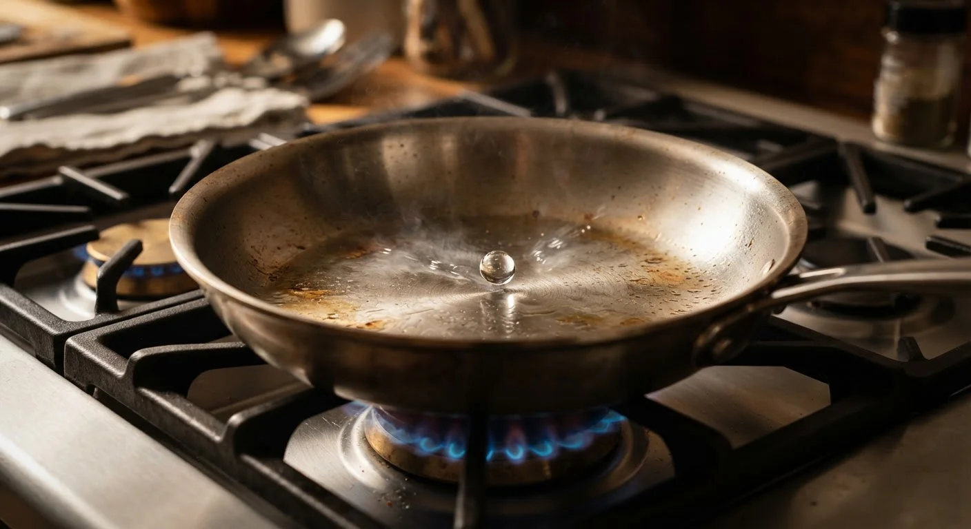 Why Your Pan Temperature Matters More Than Your Recipe