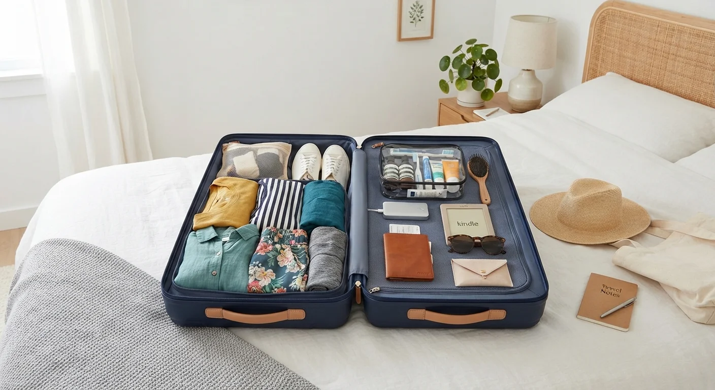 Your First Time Packing for a Week-Long Trip